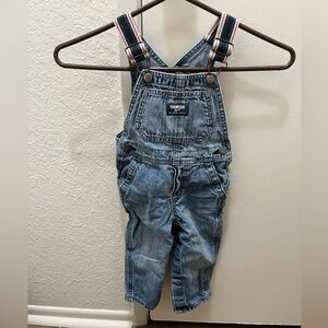 OshKosh B'gosh Blue Denim Overalls for Kids